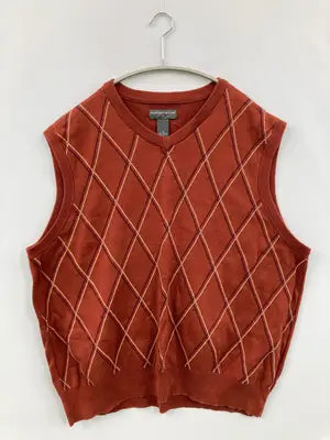 SADDLEBRED/ベスト/トップス/レッド/XL