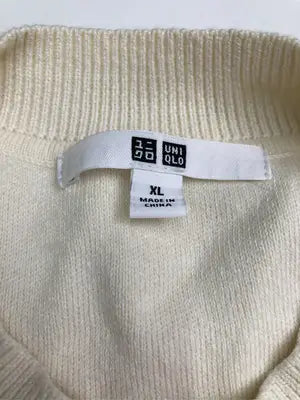 UNIQLO/ユニクロ/ニット/セーター/トップス/アイボリー/XL