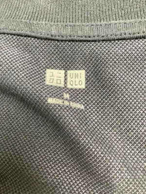 UNIQLO/ユニクロ/ポロシャツ/トップス/ネイビー/M