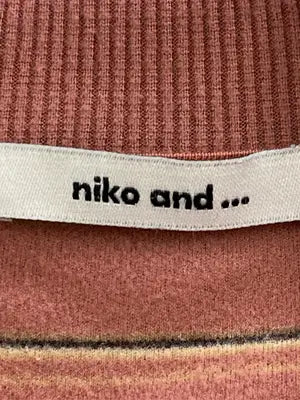 niko and .../ニコアンド/Tシャツ/カットソー/トップス/オレンジ/M