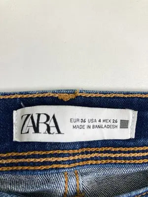 ZARA/ザラ/デニムパンツ/パンツ/ブルー/36