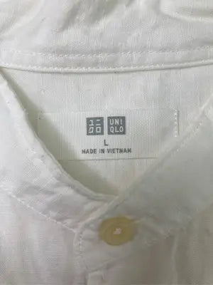 UNIQLO/ユニクロ/シャツ/ブラウス/トップス/ホワイト/L