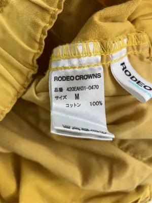 RODEO CROWNS/ロデオクラウンズ/チノパンツ/パンツ/イエロー/M