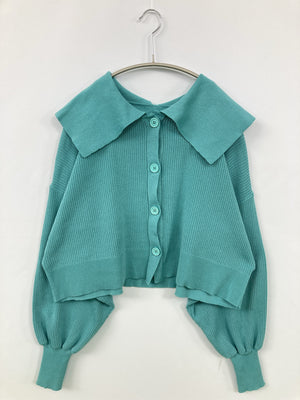 forksy./フォルクシー/カーディガン/ボレロ/トップス/スカイブルー/F