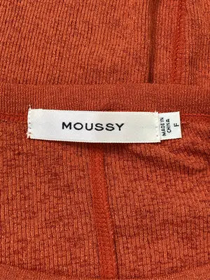 MOUSSY/マウジー/Tシャツ/カットソー/トップス/オレンジ/F