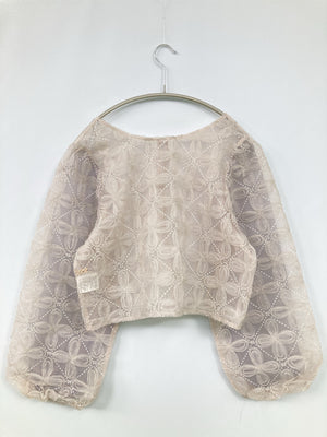 ems/エムズエキサイト/カーディガン/ボレロ/トップス/ベージュ/F