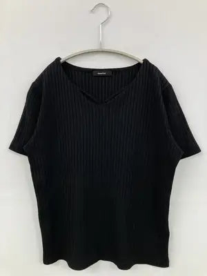 merlot/メルロー/Tシャツ/カットソー/トップス/ブラック