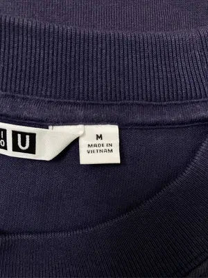 UNIQLO/ユニクロ/Tシャツ/カットソー/トップス/ネイビー/M