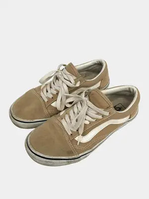 VANS/バンズ/スニーカー/シューズ/ベージュ/23.5cm