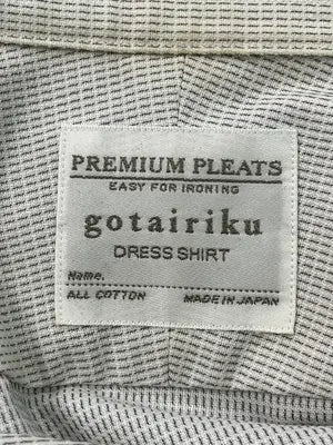 gotairiku/ビジネスシャツ/トップス/グレー/40　　15 3/4