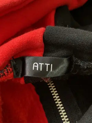 ATTI/パーカー/トップス/レッド