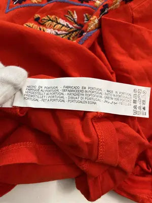 ZARA/ザラ/Tシャツ/カットソー/トップス/レッド/USA XL