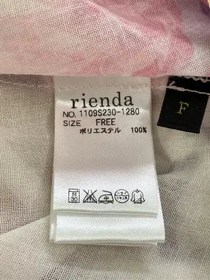 rienda/リエンダ/ワンピース/ワンピース/ドレス/ホワイト/F