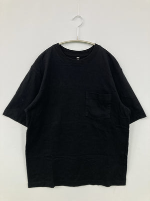 UNIQLO/ユニクロ/Tシャツ/カットソー/トップス/ブラック/S