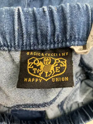 BASIC&EXCELLNT HAPPY UNION/デニムパンツ/パンツ/ブルー/L