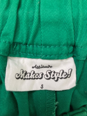 Attitude makes style!/アティチュードメイクススタイル/その他パンツ/パンツ/グリーン/S