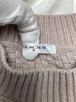 GLACIER/グラシア/ニット/セーター/トップス/ブラウン/M