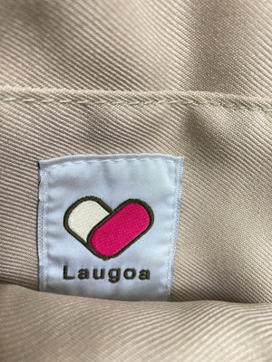 LAUGOA/ラウゴア/トートバッグ/バッグ/ベージュ
