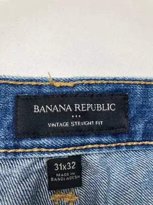BANANA REPUBLIC/バナナリパブリック/デニムパンツ/パンツ/ブルー/31 X 32