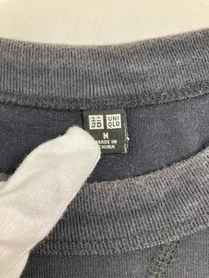 UNIQLO/ユニクロ/Tシャツ/カットソー/トップス/ブラック/M