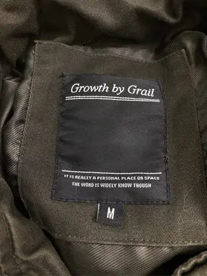Growth by grail/グロースバイグレイル/ミリタリージャケット/ジャケット/アウター/カーキ/M
