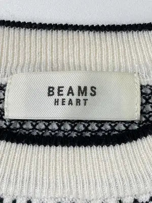 BEAMS HEART/ビームスハート/ニット/セーター/トップス/ブラック