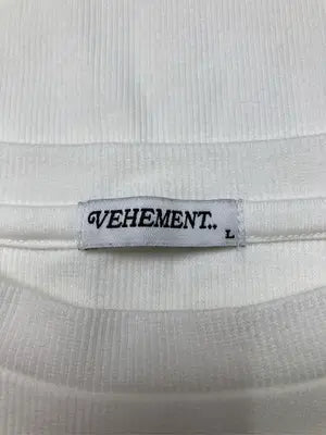 VEHEMENT/Tシャツ/カットソー/トップス/ホワイト/L