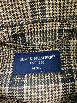 BACK NUMBER/バックナンバー/シャツ/ブラウス/トップス/ブラウン/MEDIUM