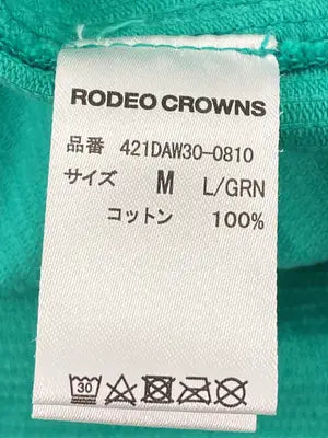 RODEO CROWNS/ロデオクラウンズ/シャツ/ブラウス/トップス/グリーン/M