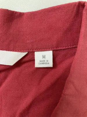 UNIQLO/ユニクロ/シャツ/ブラウス/トップス/レッド/M