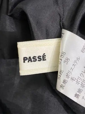 LAISSE' PASSE'/ショート/ミニスカート/スカート/ブラック/38