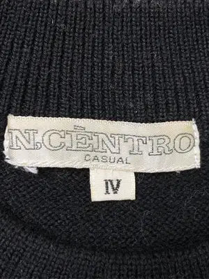 N,CENTRO/ニット/セーター/トップス/ブラック/IV