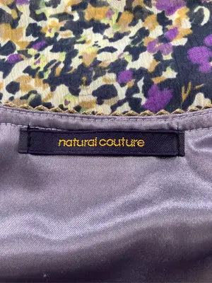 natural couture/ナチュラルクチュール/チュニック/ワンピース/ドレス/パープル