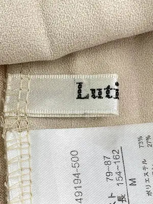Luti que/ルティーク/ワンピース/ワンピース/ドレス/ベージュ/M