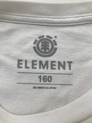 ELEMENT/エレメント/Tシャツ/カットソー/トップス/ホワイト/160