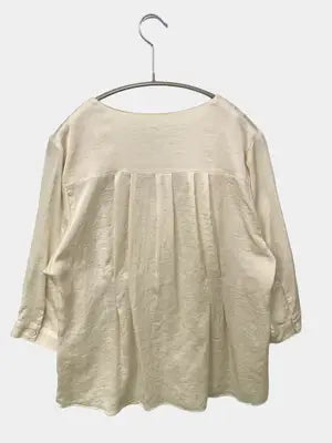 NATURAL BEAUTY BASIC/ナチュラルビューティーベーシック/シャツ/ブラウス/トップス/アイボリー/M