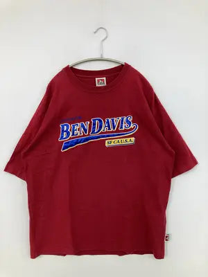 BEN DAVIS/ベンデイビス/Tシャツ/カットソー/トップス/レッド/L
