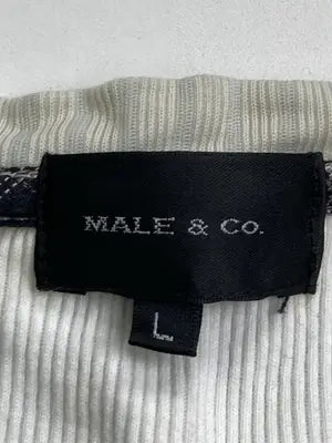 MALE & Co./Tシャツ/カットソー/トップス/グレー/L