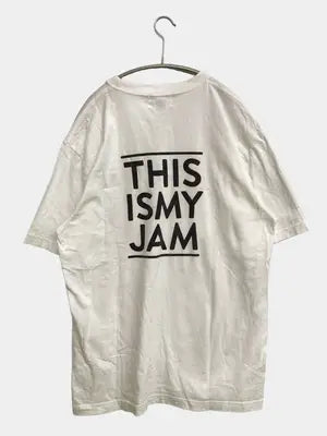 THIS ISMY JAM/Tシャツ/カットソー/トップス/ホワイト/XL