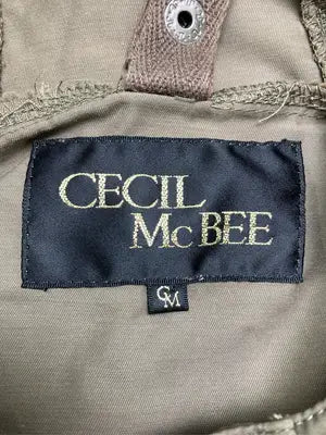 CECIL McBEE/セシルマクビー/ナイロンジャケット/ジャケット/アウター/カーキ/M