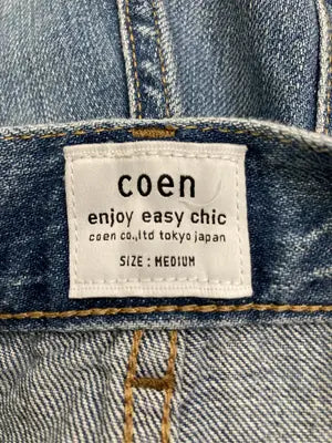 coen/コーエン/デニムパンツ/パンツ/ネイビー/MEDIUM