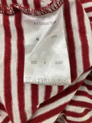 kutir/クティール/Tシャツ/カットソー/トップス/レッド/F