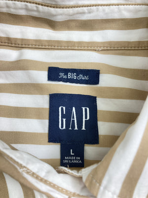 GAP/ギャップ/シャツ/ブラウス/トップス/ベージュ/L
