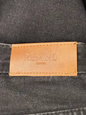 REMIND/デニムパンツ/パンツ/ブラック/M