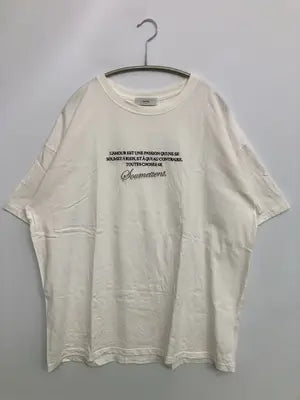 Discoat/ディスコート/Tシャツ/カットソー/トップス/ホワイト/F