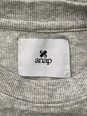 ANAP/アナップ/Tシャツ/カットソー/トップス/グレー/S