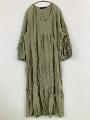 zanzea/ワンピース/ワンピース/ドレス/カーキ/5XL