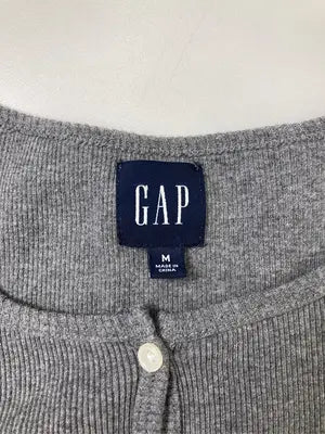 GAP/ギャップ/カーディガン/ボレロ/トップス/グレー/M