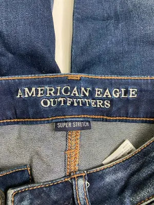 AMERICAN EAGLE/アメリカンイーグル/デニムパンツ/パンツ/ネイビー/US 2