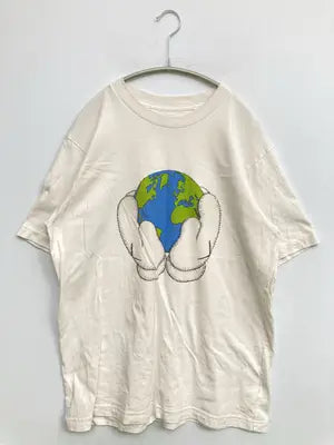 UNIQLO/ユニクロ/Tシャツ/カットソー/トップス/ホワイト/L